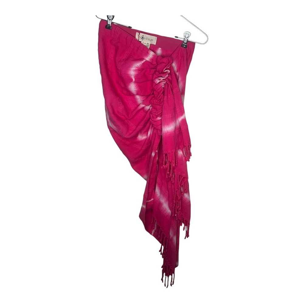 Just Bee Queen Pink Tulum skirt tie dye Garment
